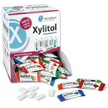 MIRADENT XYLITOL CHICLES SORTIDO 200X2